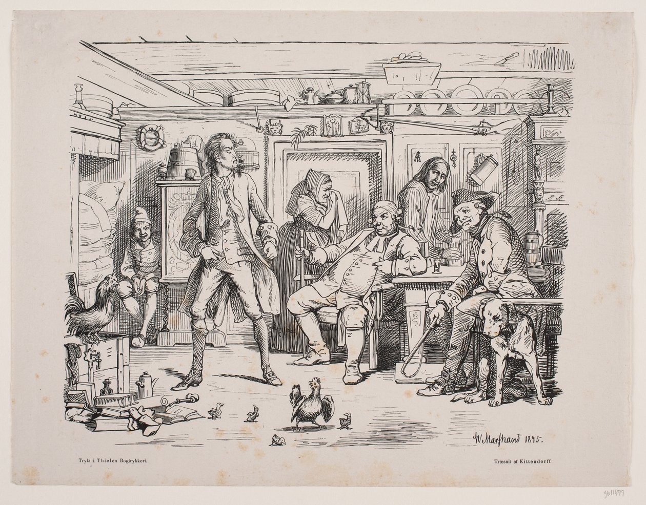 Erasmus Montanus door Axel Theodor Kittendorff