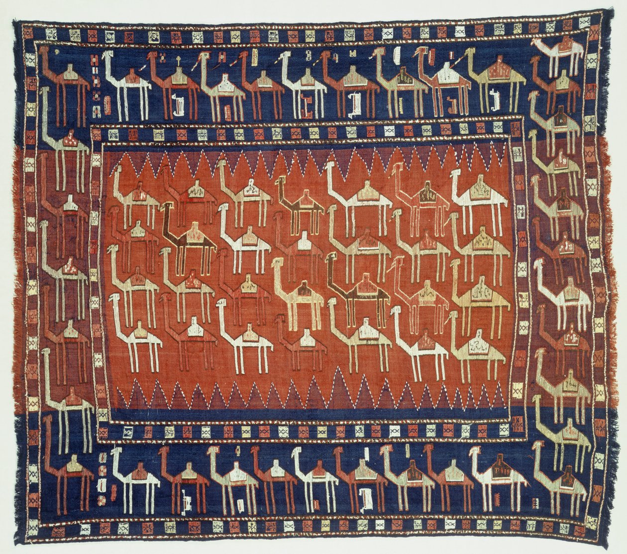 Kilim Shadda tapijt door Azerbaijani School