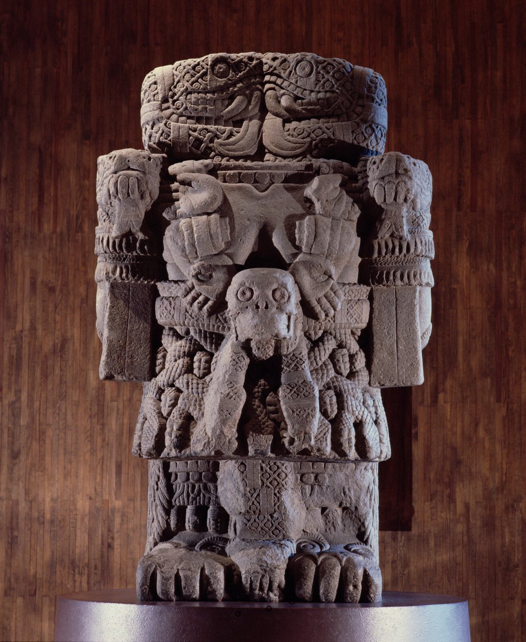 Coatlicue, Late Post Classic Periode (1300-1521) door Aztec