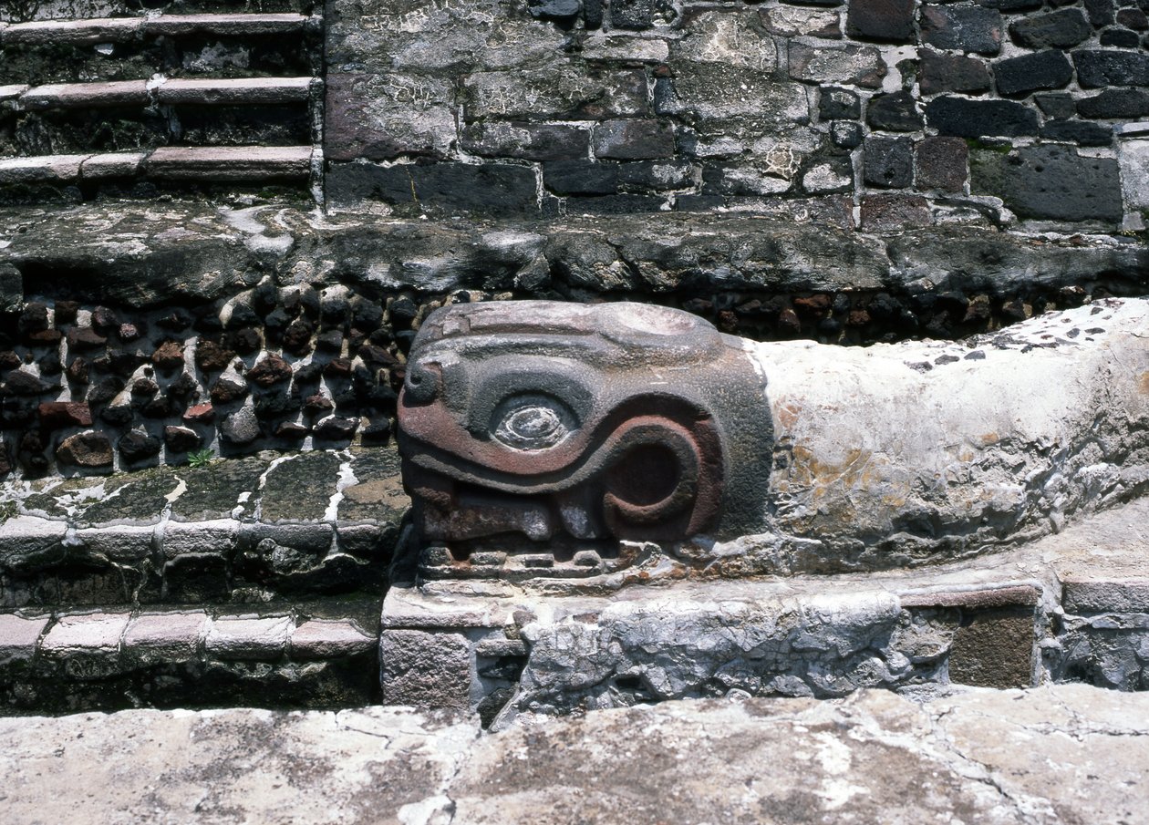 Slang op Templo Mayor, Late Post Klassieke periode door Aztec