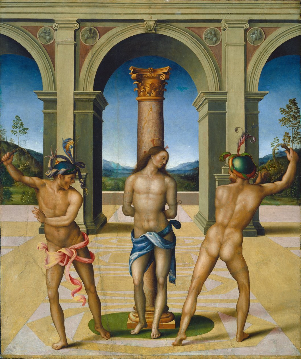 De geseling van Christus door Bacchiacca