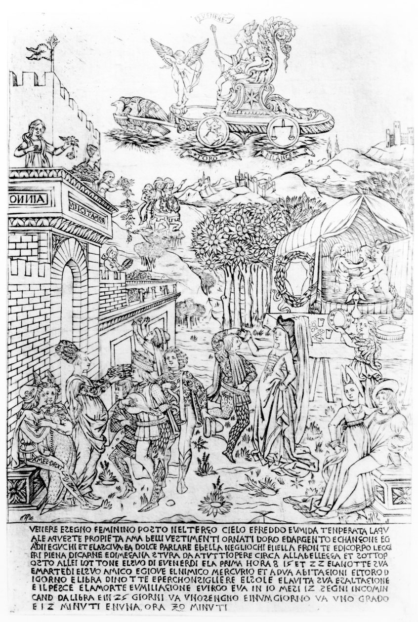Venus, c.1464 door Baccio Baldini