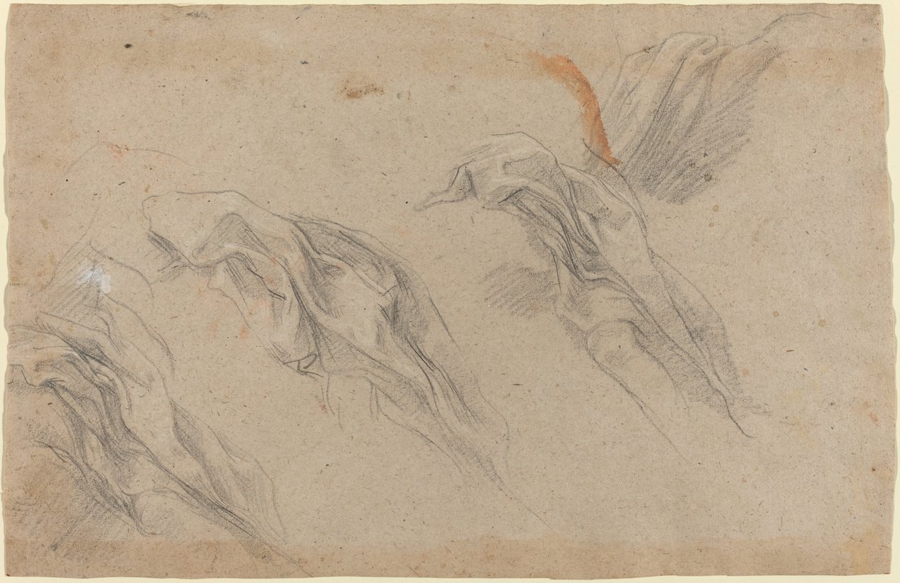 Draperie Studies [recto] door Baldassare Franceschini