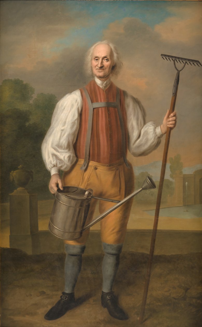 Een Tuinman door Balthasar Denner