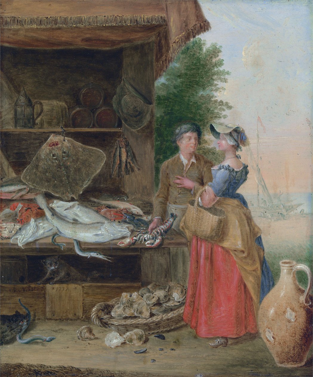 Viskraam door Balthazar Nebot