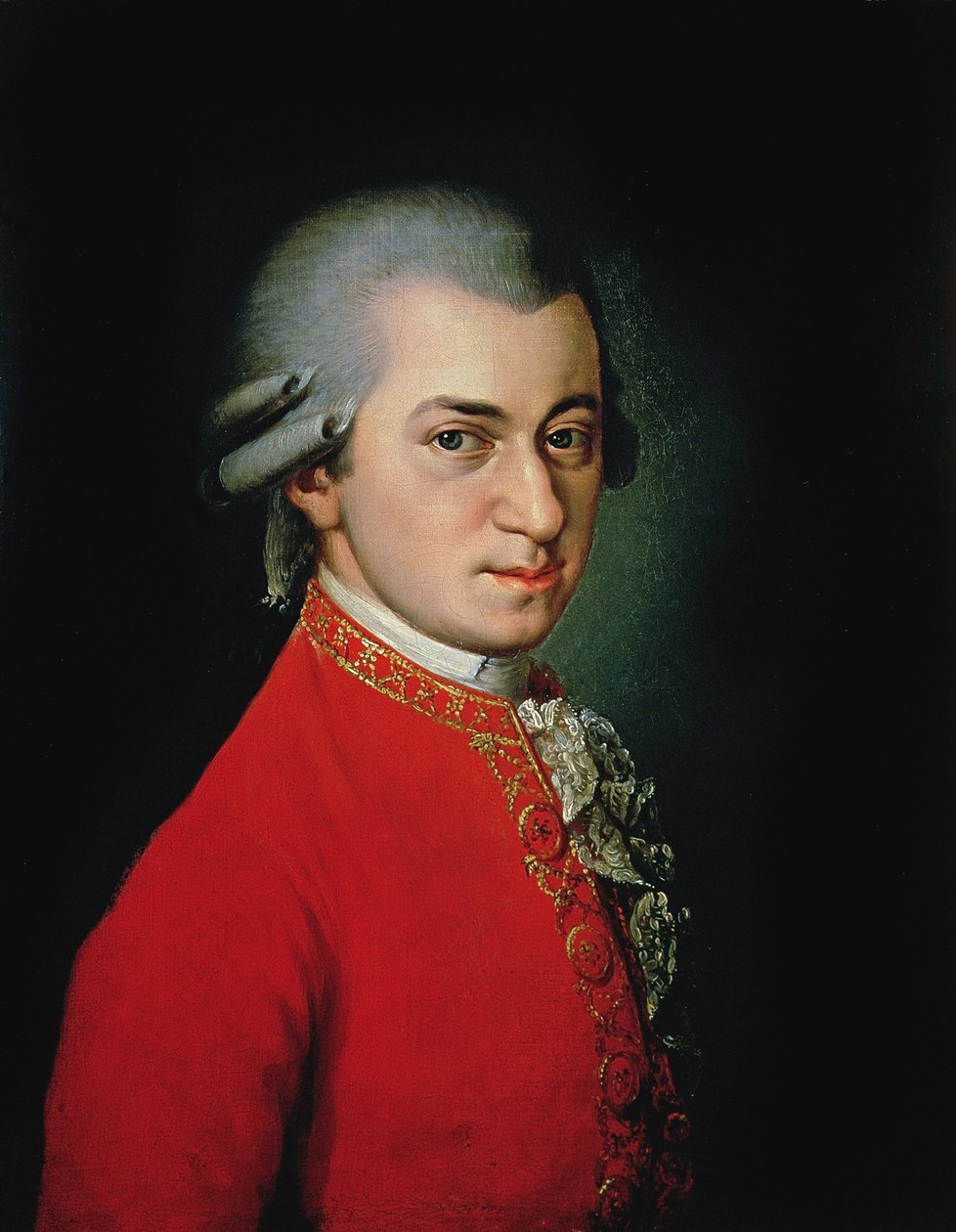 Wolfgang Amadeus Mozart, 1818 door Barbara Krafft