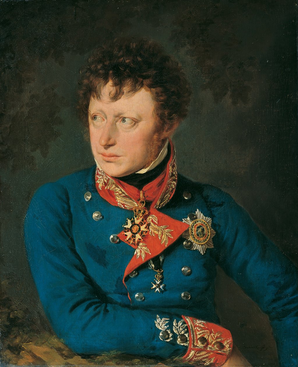 De Beierse luitenant-generaal Clemens Freiherr von Raglovich door Barbara Krafft