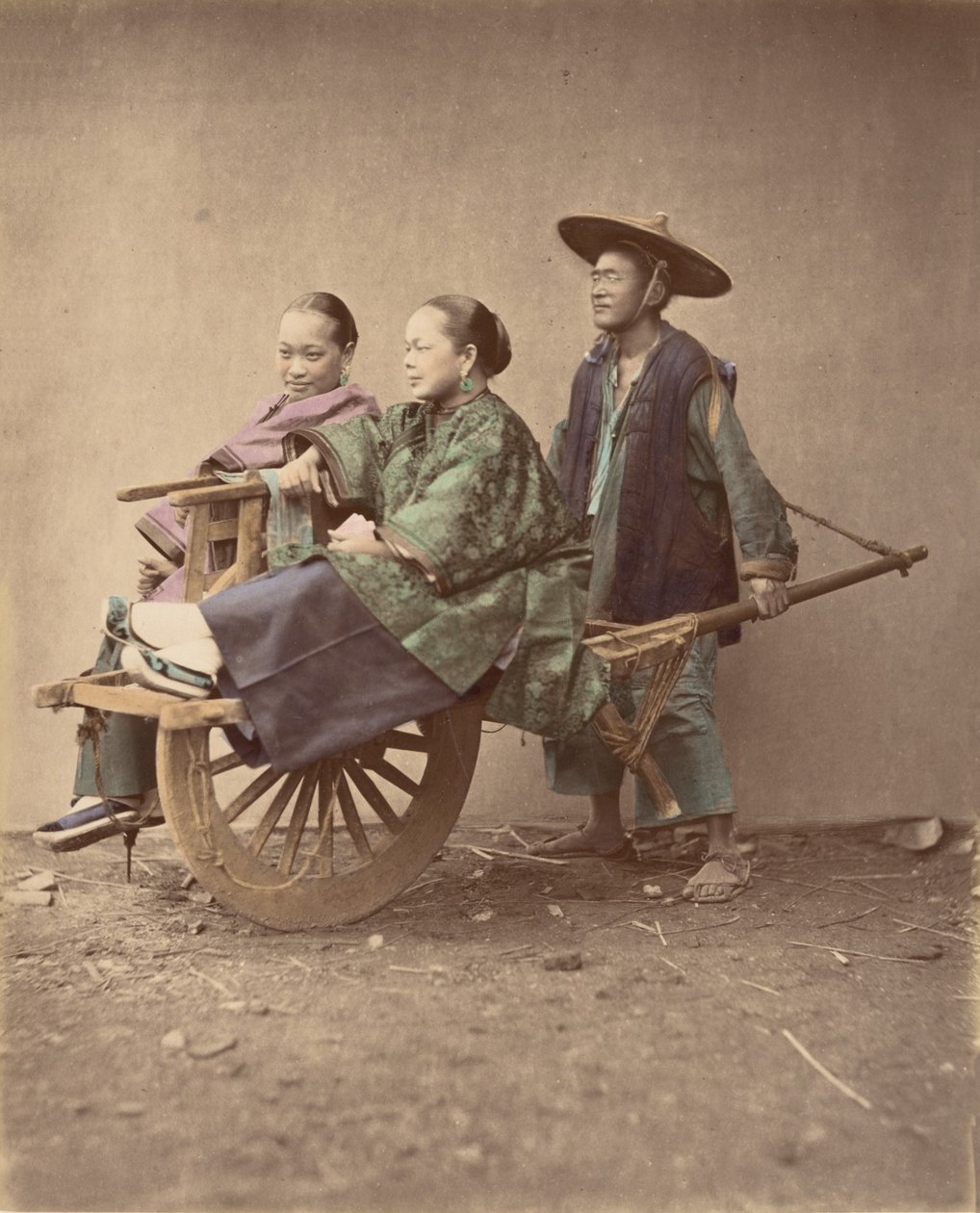 Krik, 1870s door Baron Raimund von Stillfried