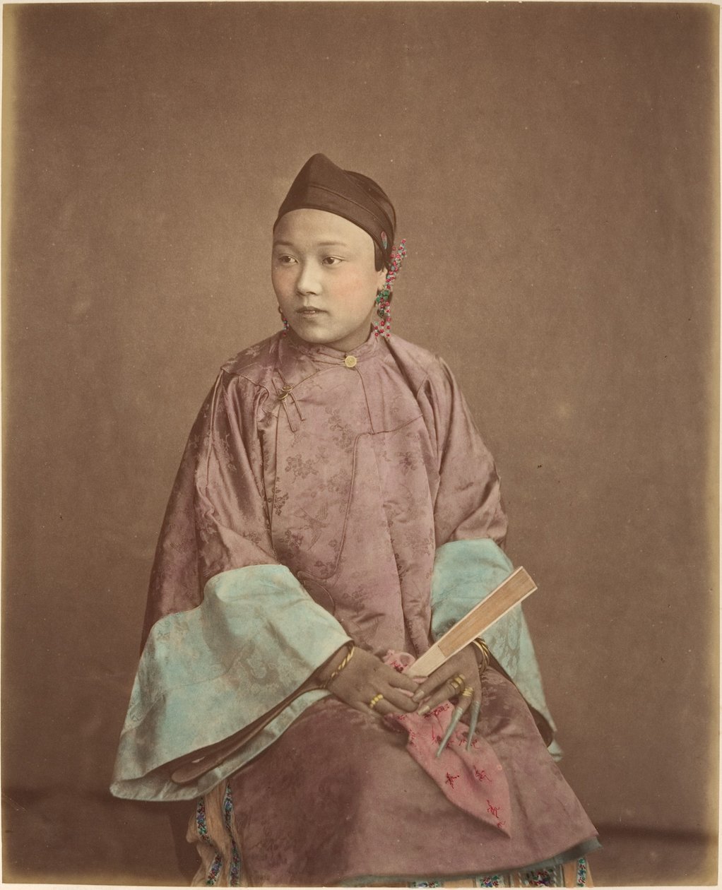 Meisje uit Shanghai door Baron Raimund von Stillfried