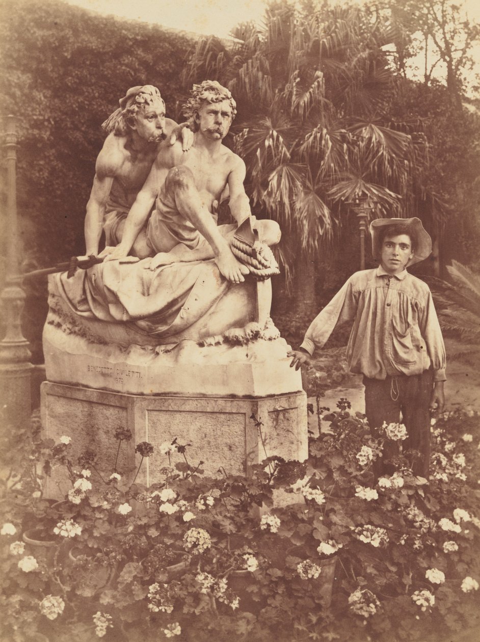 Palermo, Engelse tuin door Baron Wilhelm von Gloeden