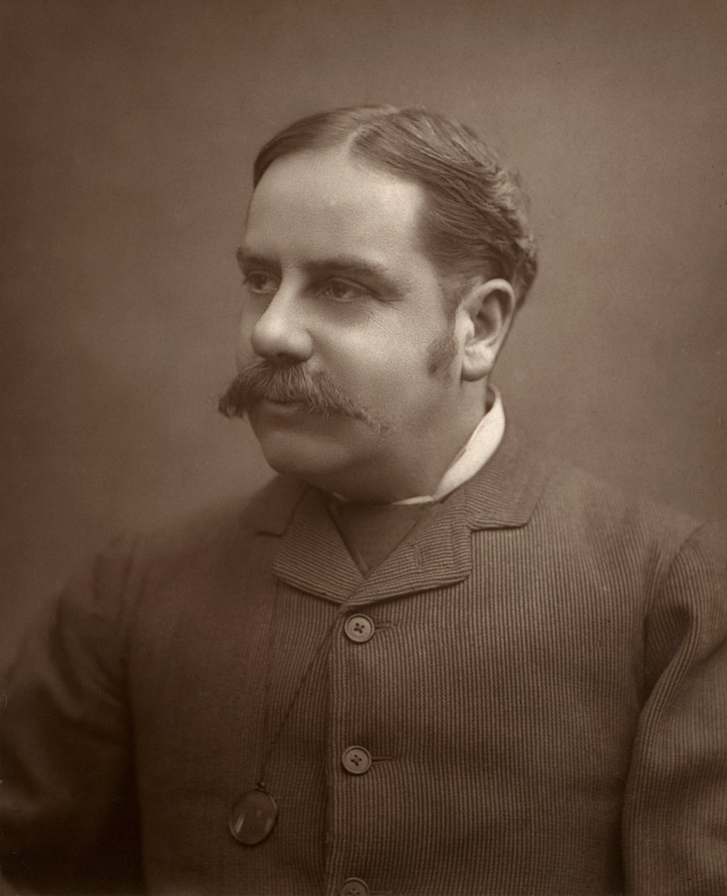 Alfred E Watson, Britse theatercriticus door Barraud
