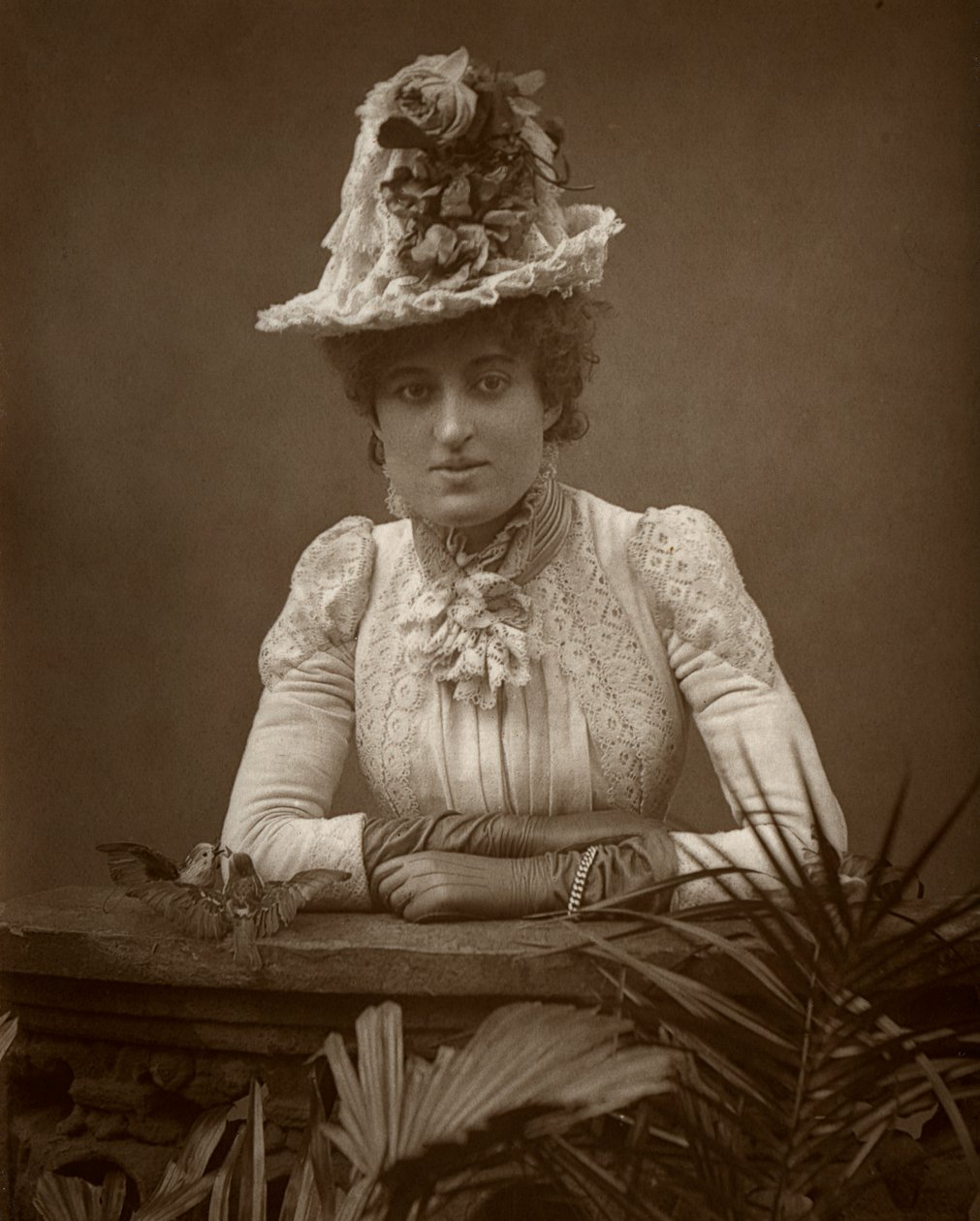 Britse actrice Cissy Grahame in De Zakkenroller, 1886 door Barraud