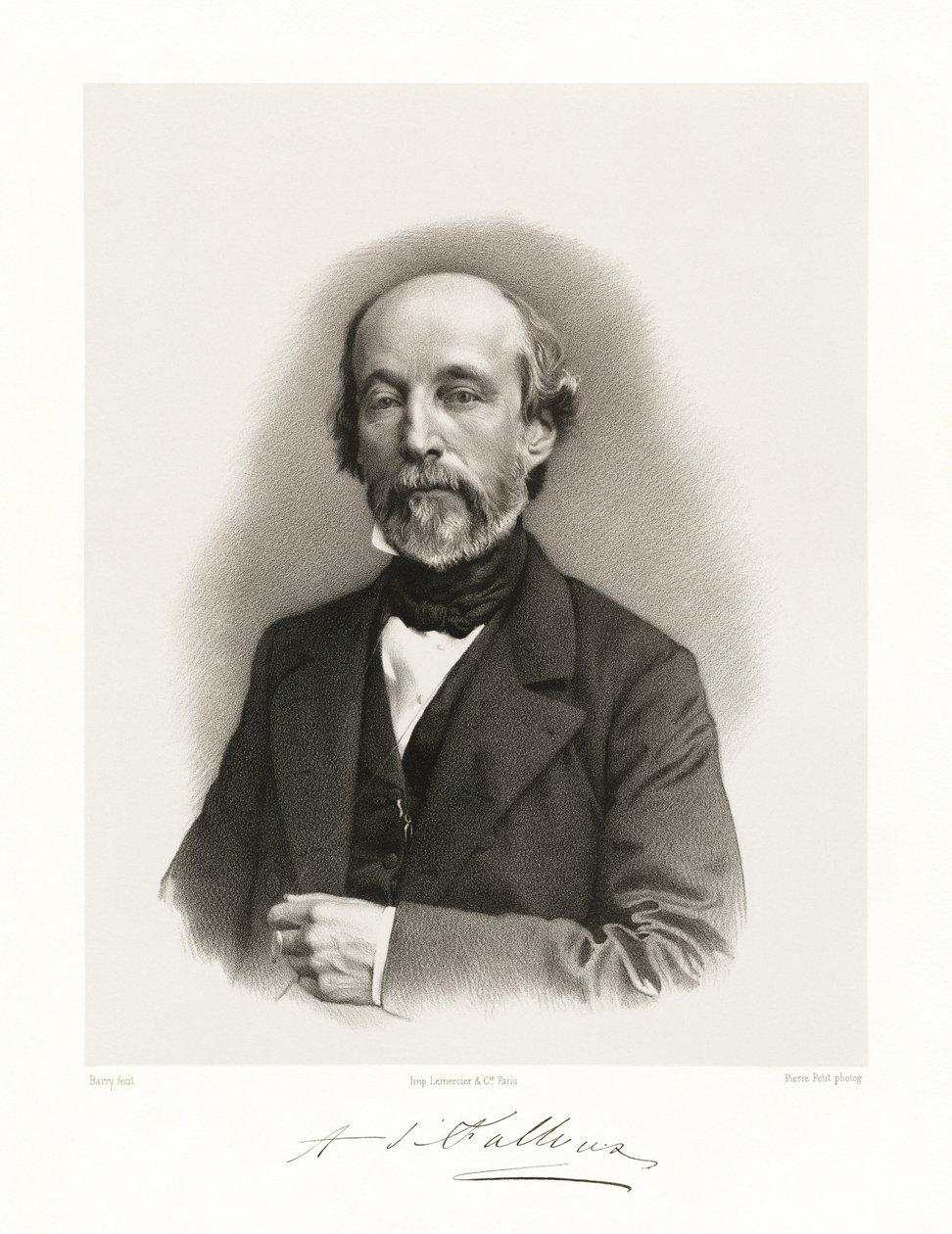 Frédéric Alfred Pierre, comte de Falloux door Barry