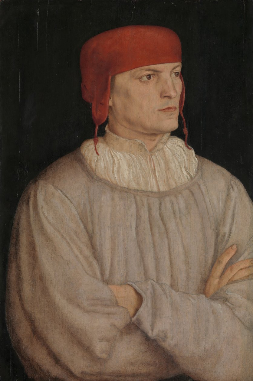Kanselier Leonhard von Eck 1480-1550, 1527 door Barthel Beham