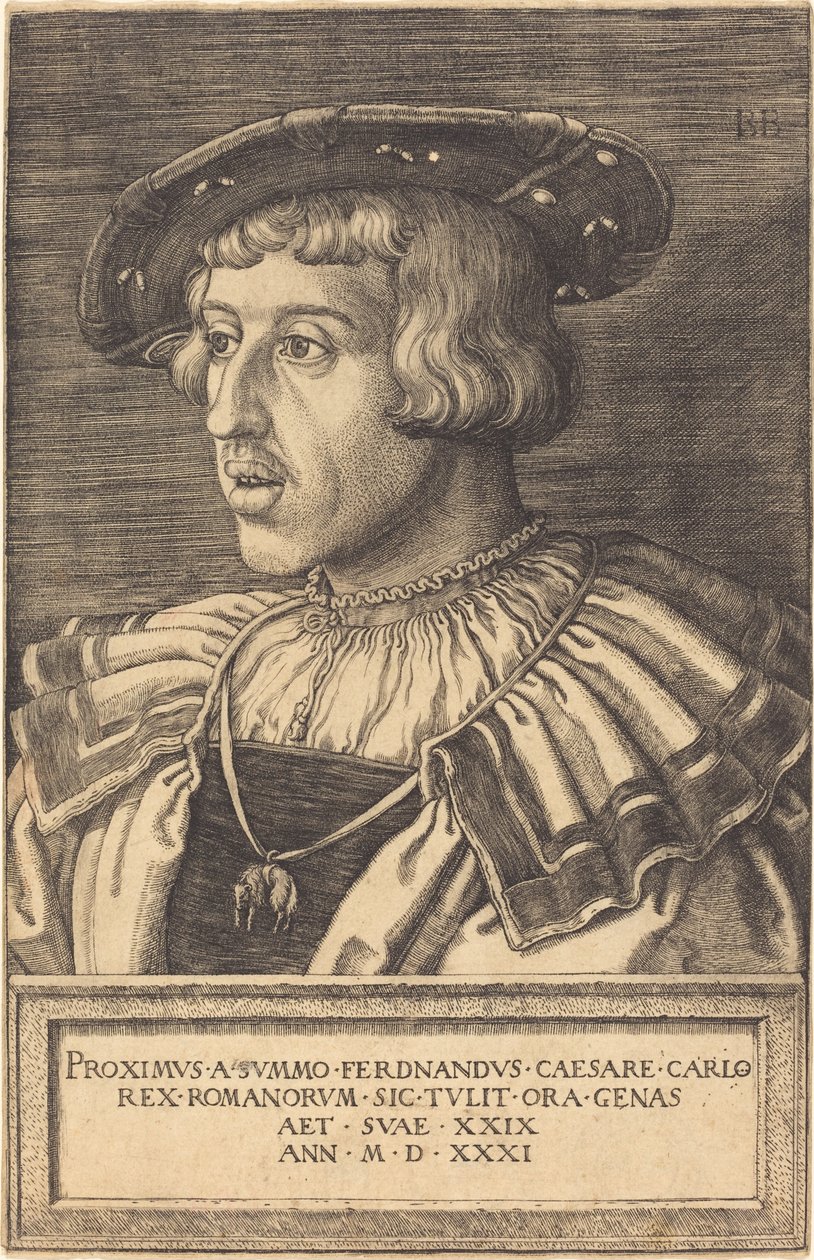 Keizer Ferdinand I door Barthel Beham