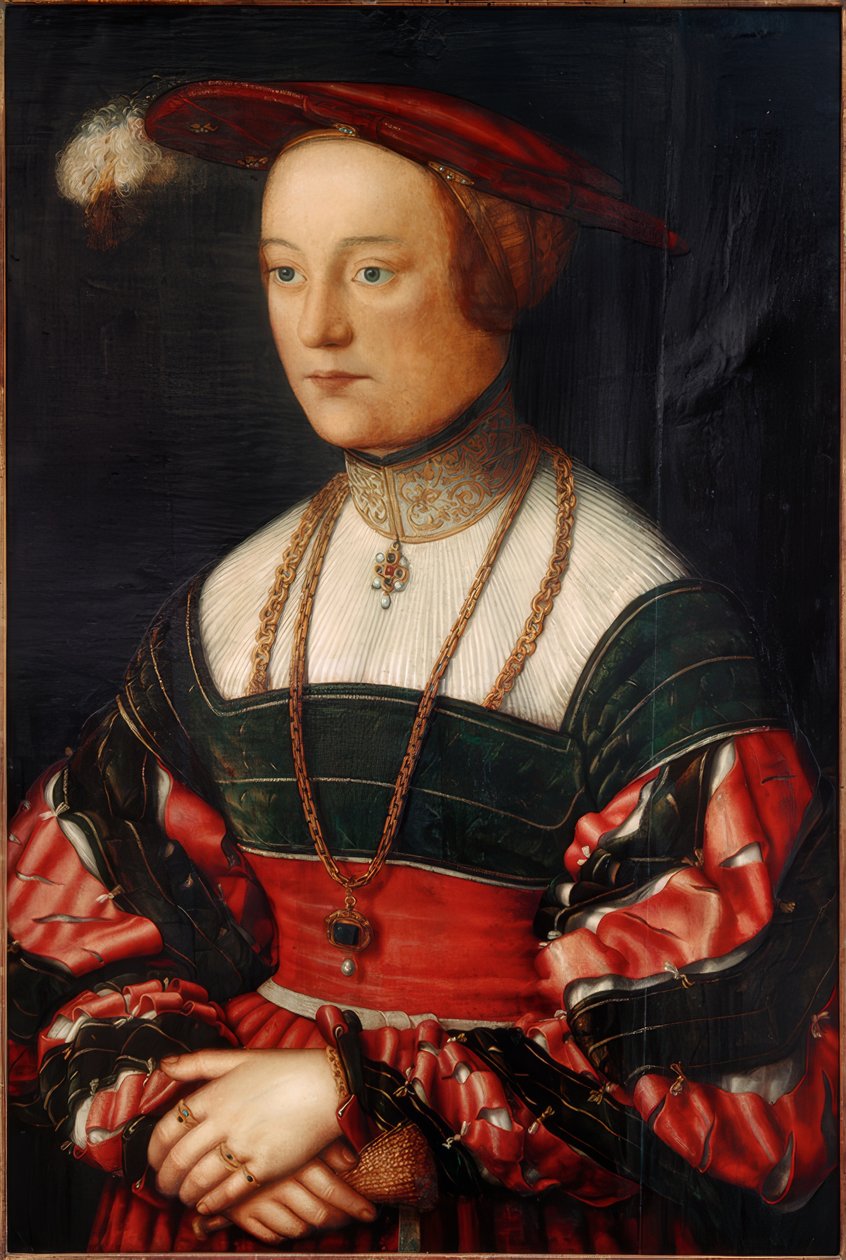 Jakobäa van Baden door Barthel Beham