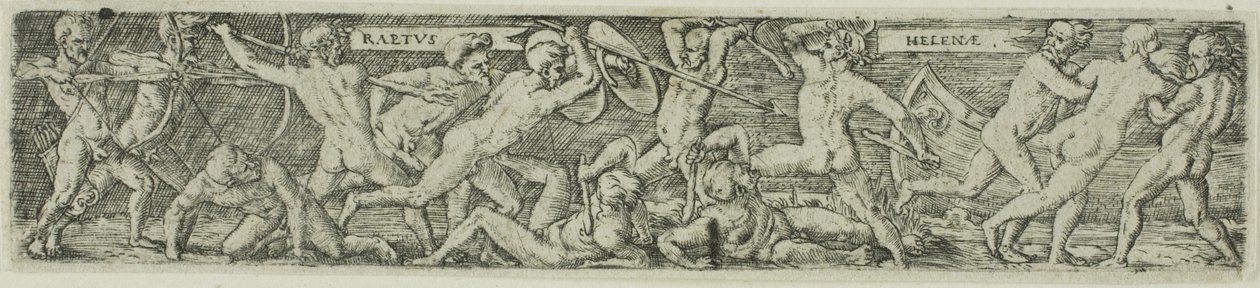 De ontvoering van Helena door Barthel Beham