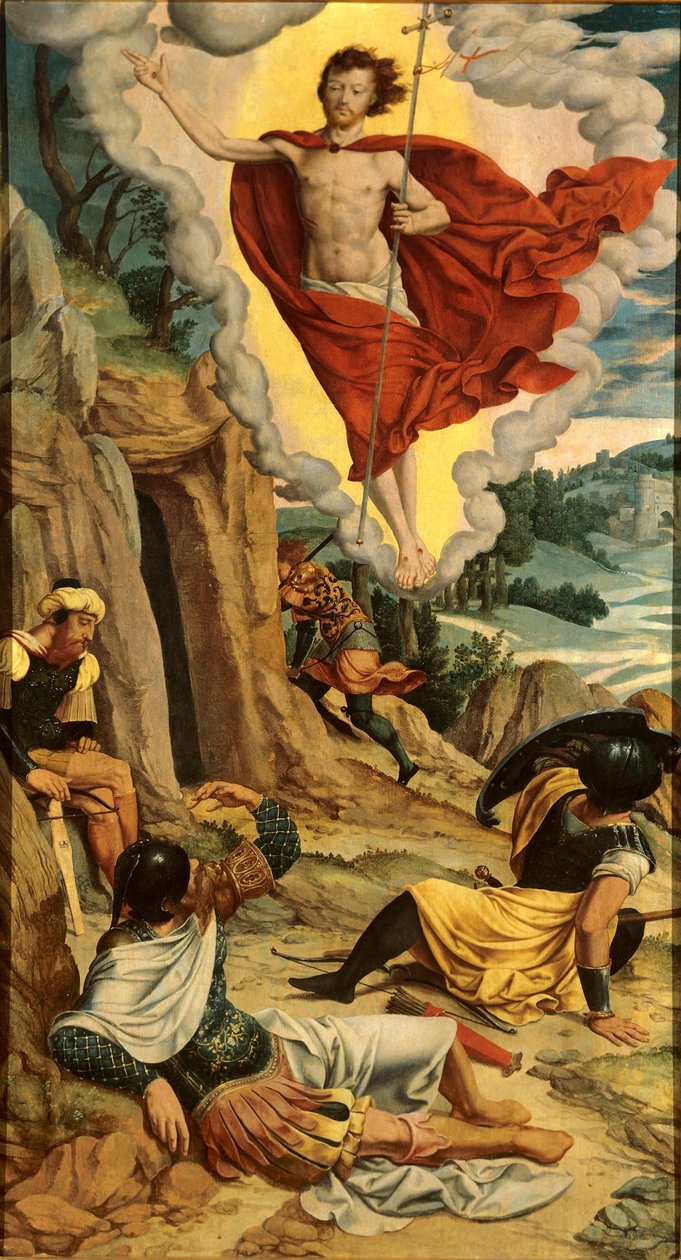 De Wederopstanding













.












." door Bartholomaeus Bruyn the Elder