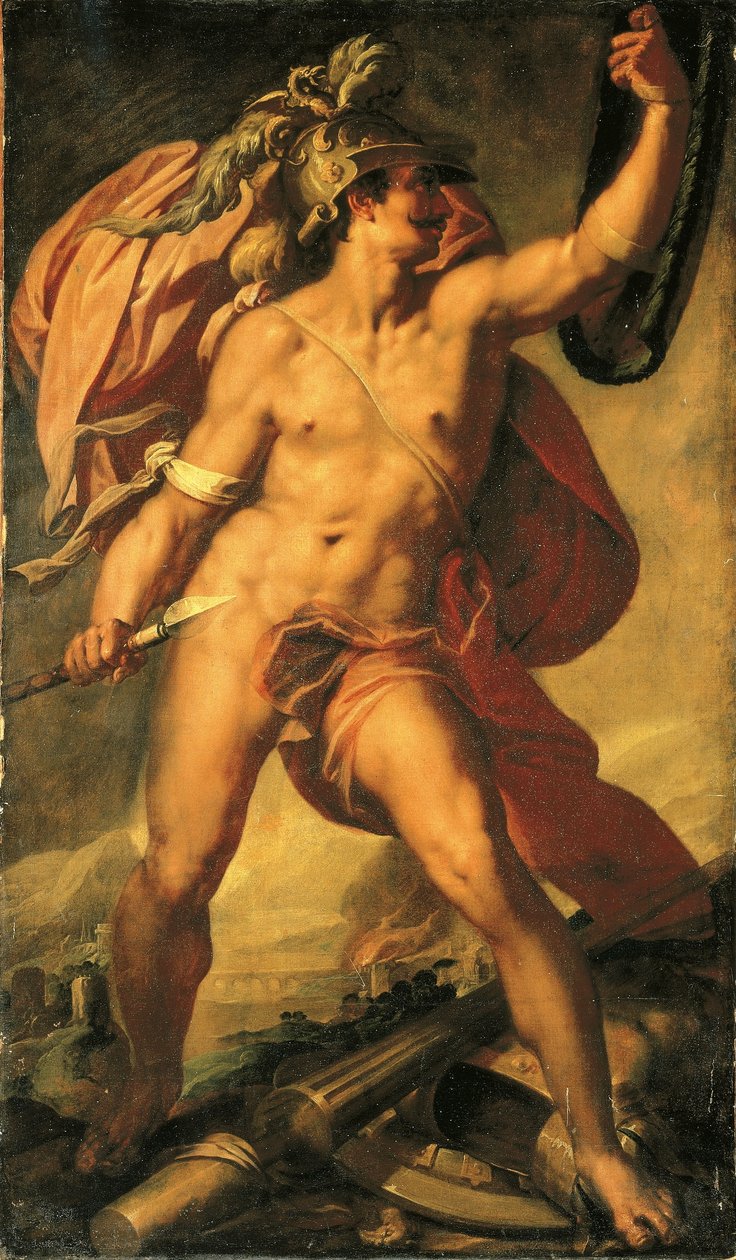 Mars door Bartholomaeus Spranger