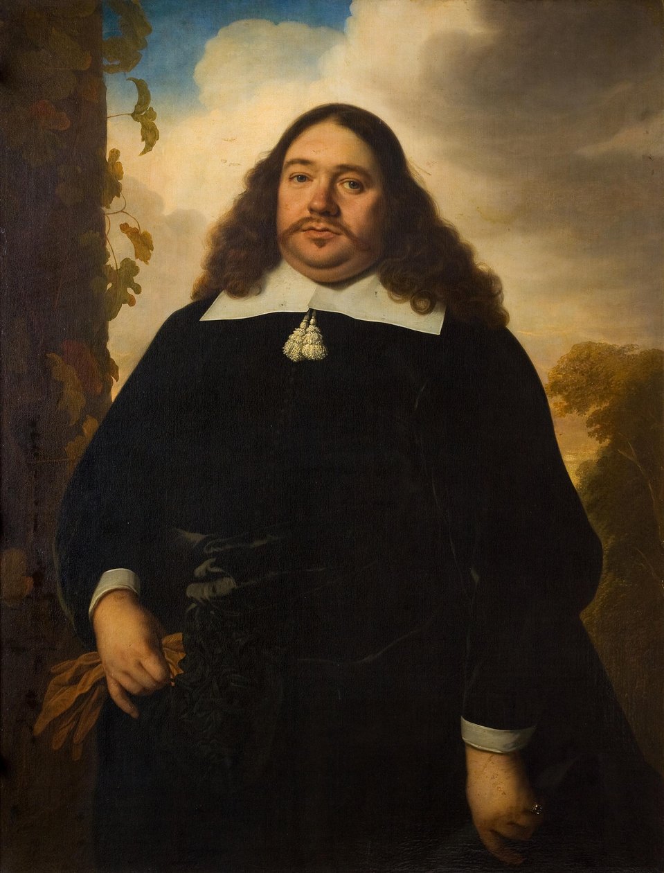 Portret van een man door Bartholomeus van der Helst