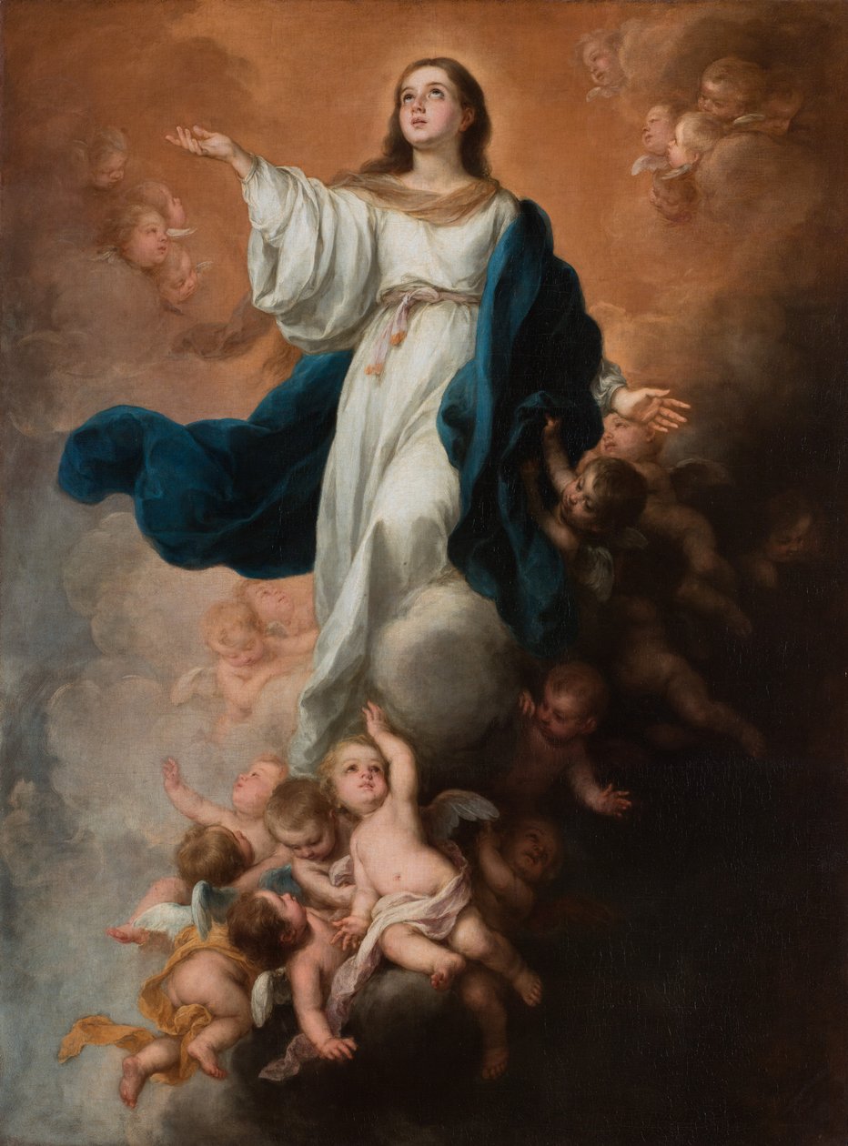 Hemelvaart van de Maagd door Bartolomé Esteban Murillo