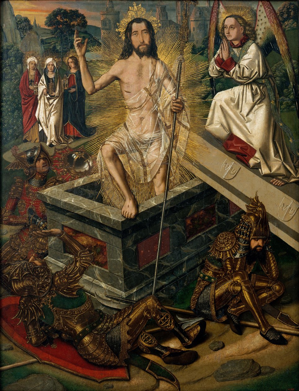 Wederopstanding door Bartolomé Bermejo