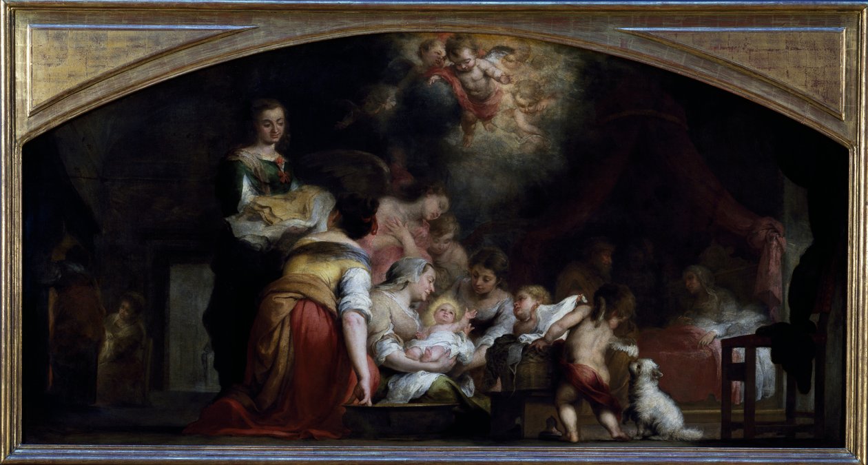 Geboorte van de Maagd door Bartolomé Esteban Murillo