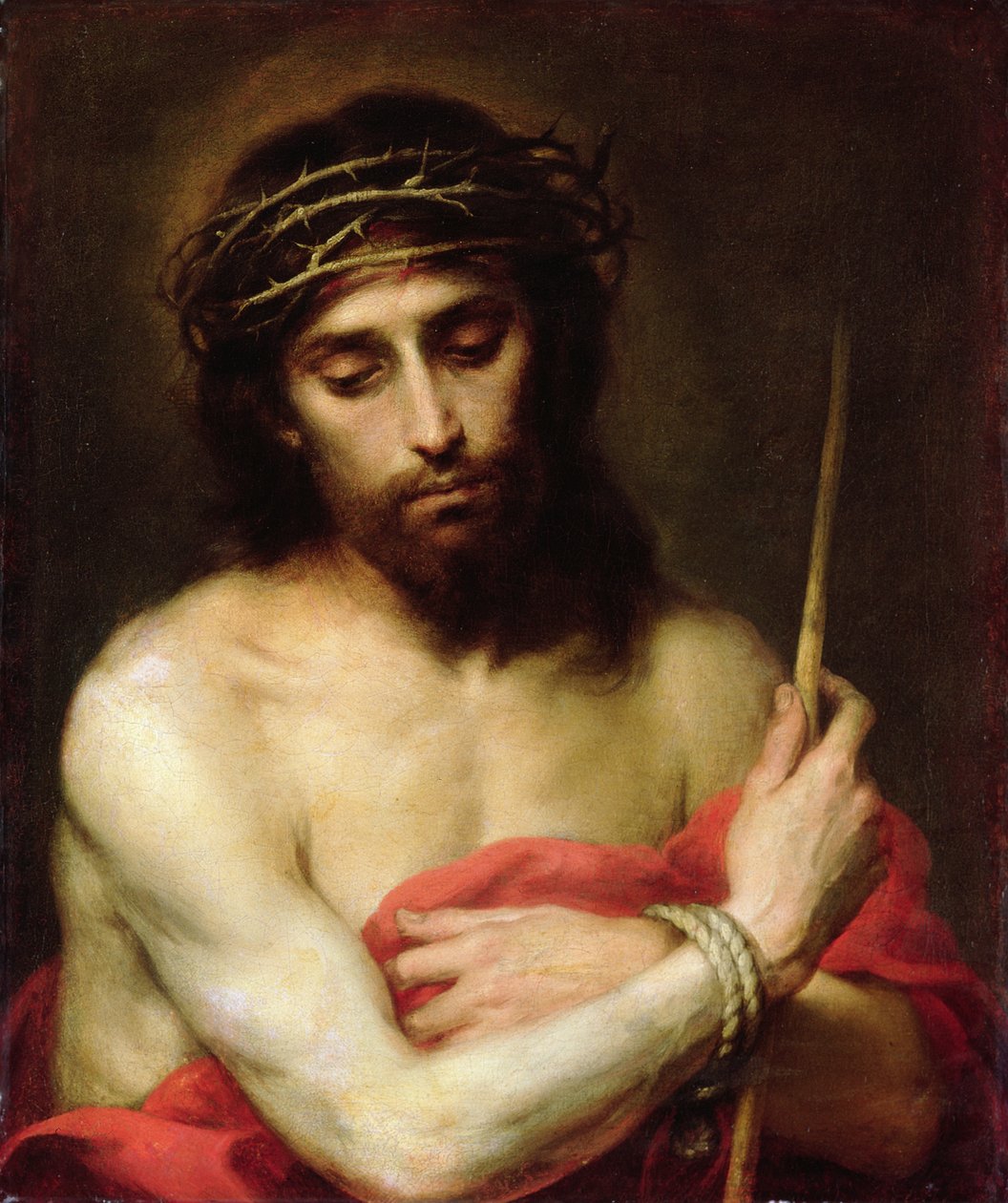 Christus de Man van Smarten door Bartolomé Esteban Murillo
