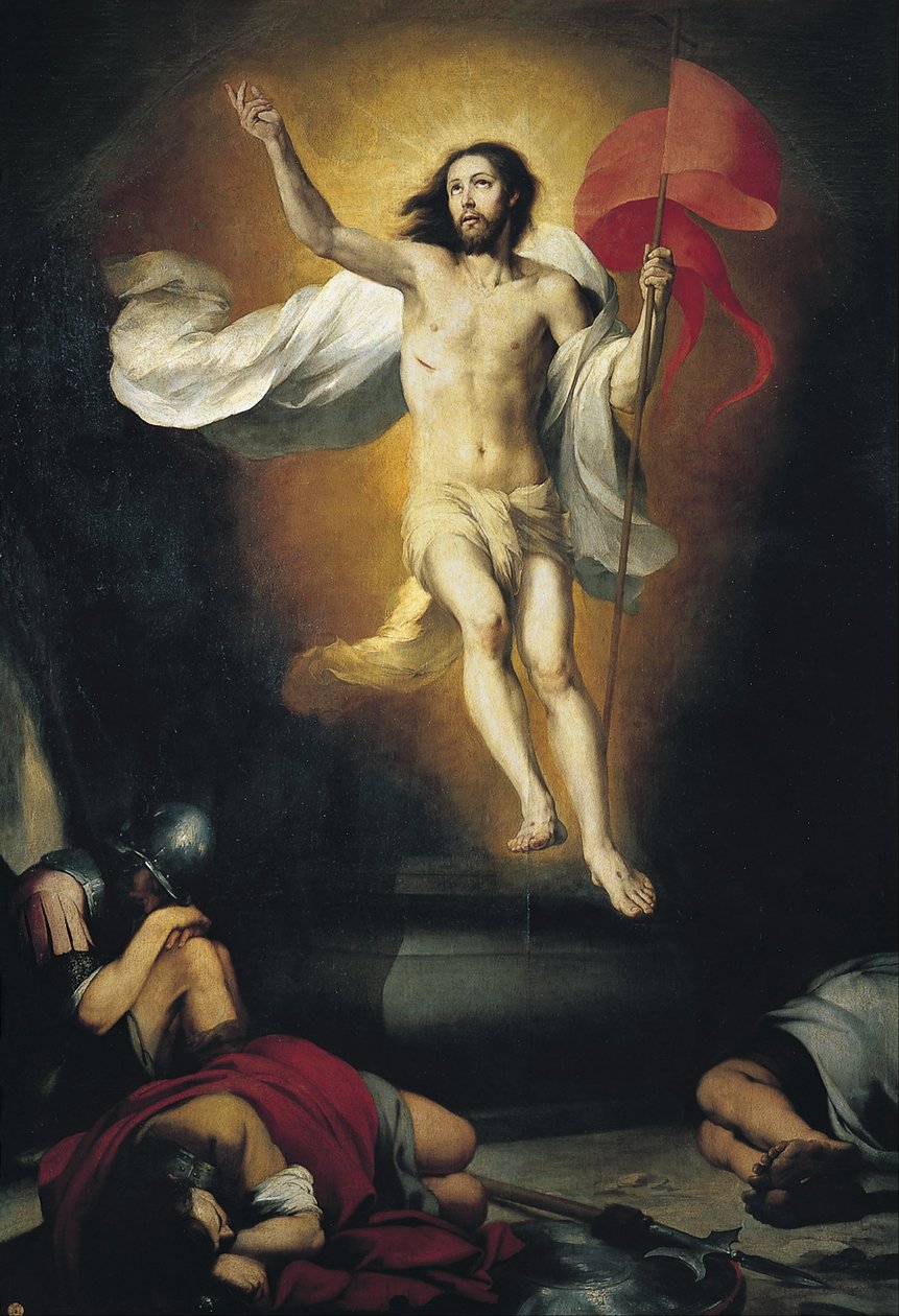 Spaans: Herrijzenis van de Heer door Bartolomé Esteban Murillo