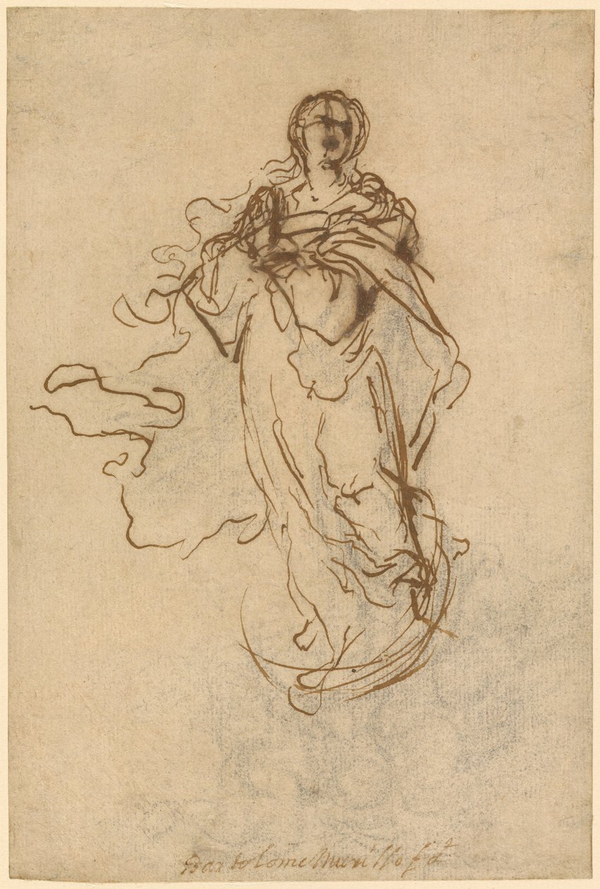 De onbevlekte ontvangenis door Bartolomé Esteban Murillo