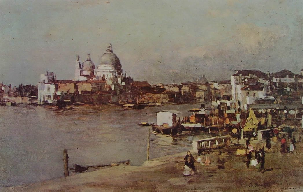 Chiesa della Salute door Bartolomeo Bezzi