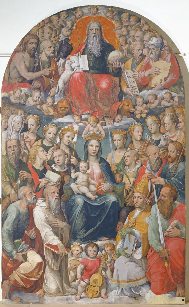 Paradijs door Bartolomeo Neroni