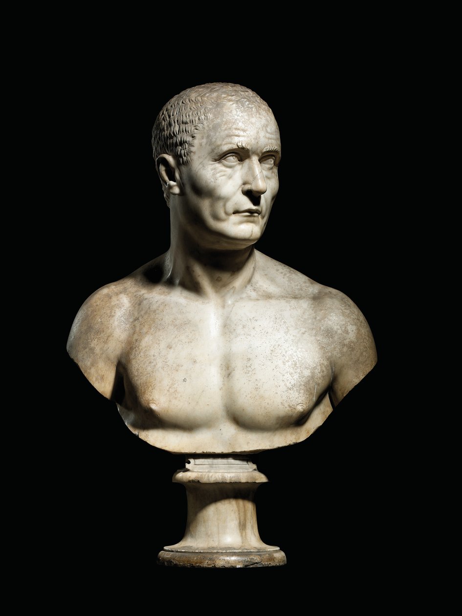 Borstbeeld van een man door Bartolomeo Cavaceppi