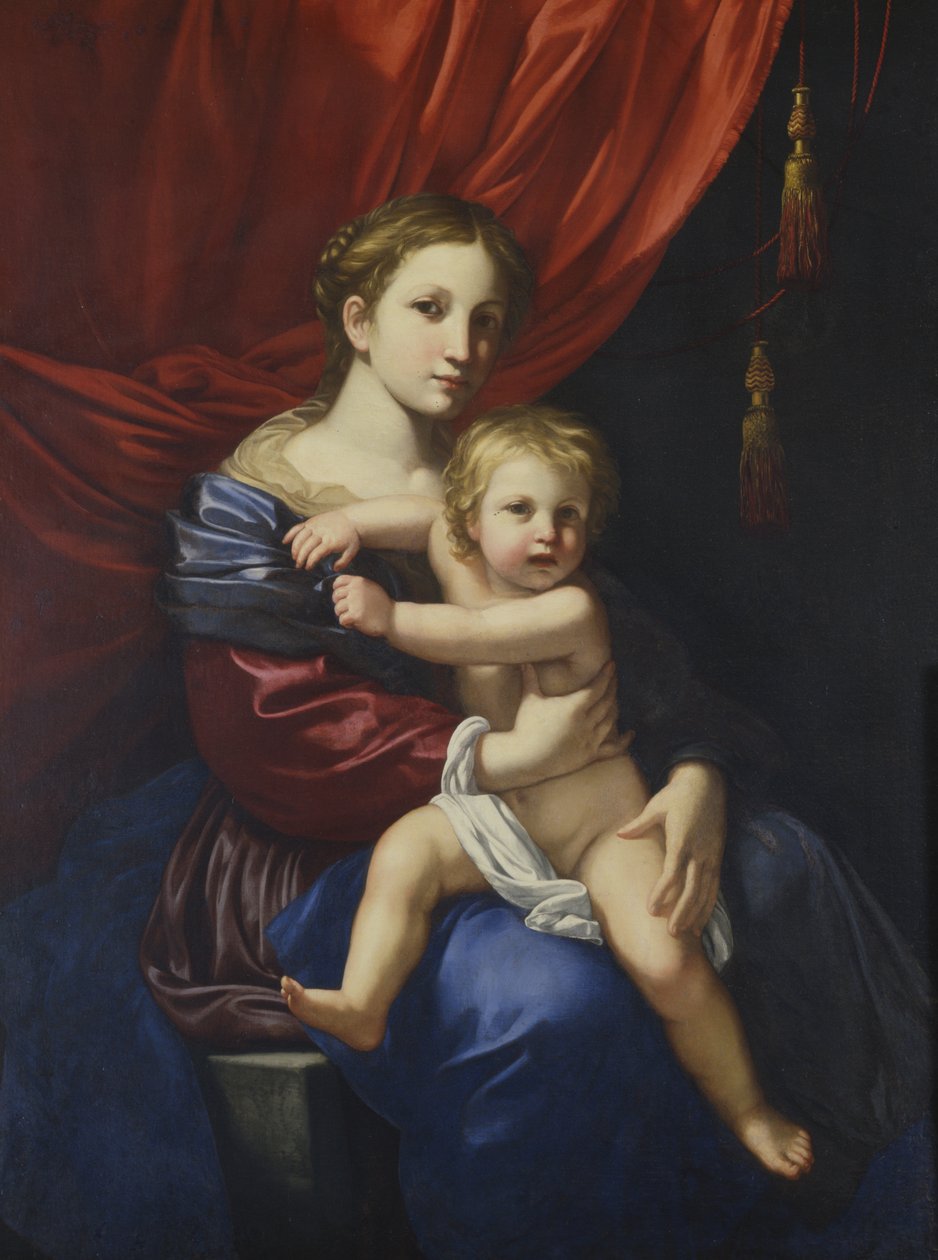 Madonna en Kind door Bartolomeo Cavarozzi