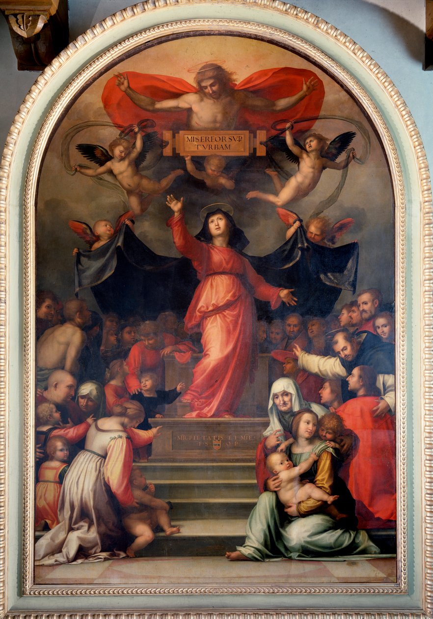Maagd van Barmhartigheid door Bartolomeo Fra