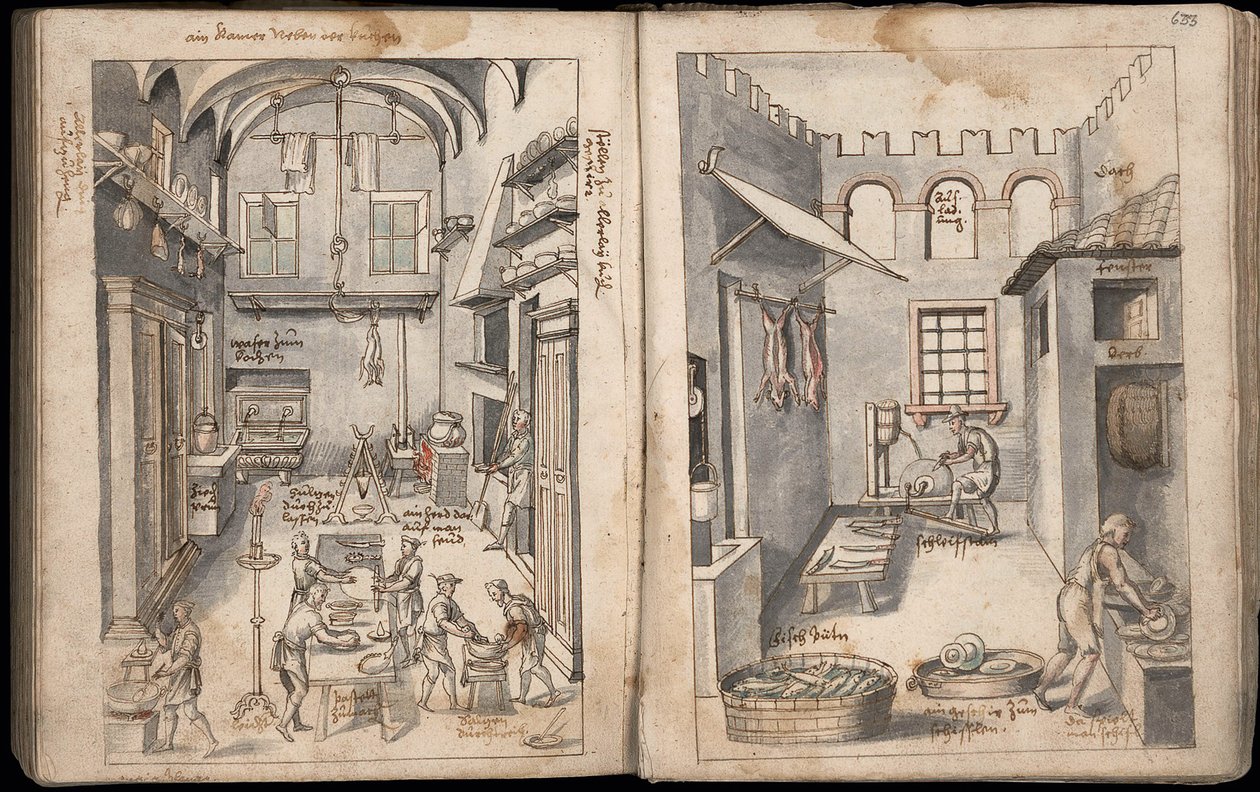 Kookboek Opera door Bartolomeo Scappi