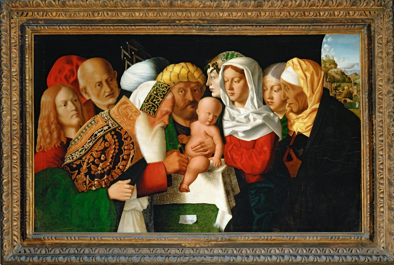 Besnijdenis ... door Bartolomeo Veneto