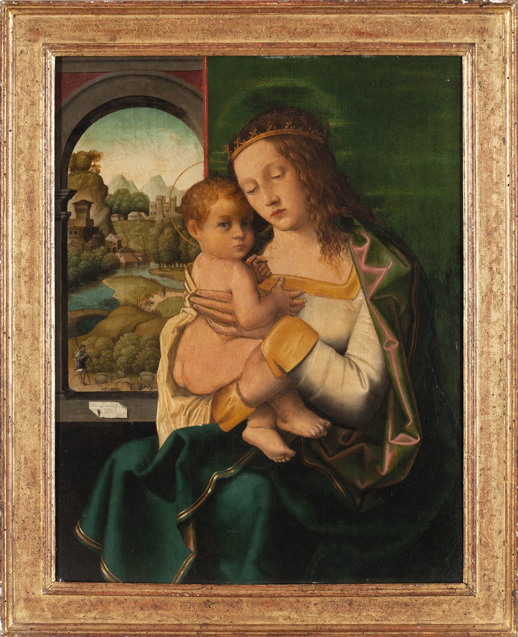 De Maagd en kind door Bartolomeo Veneto
