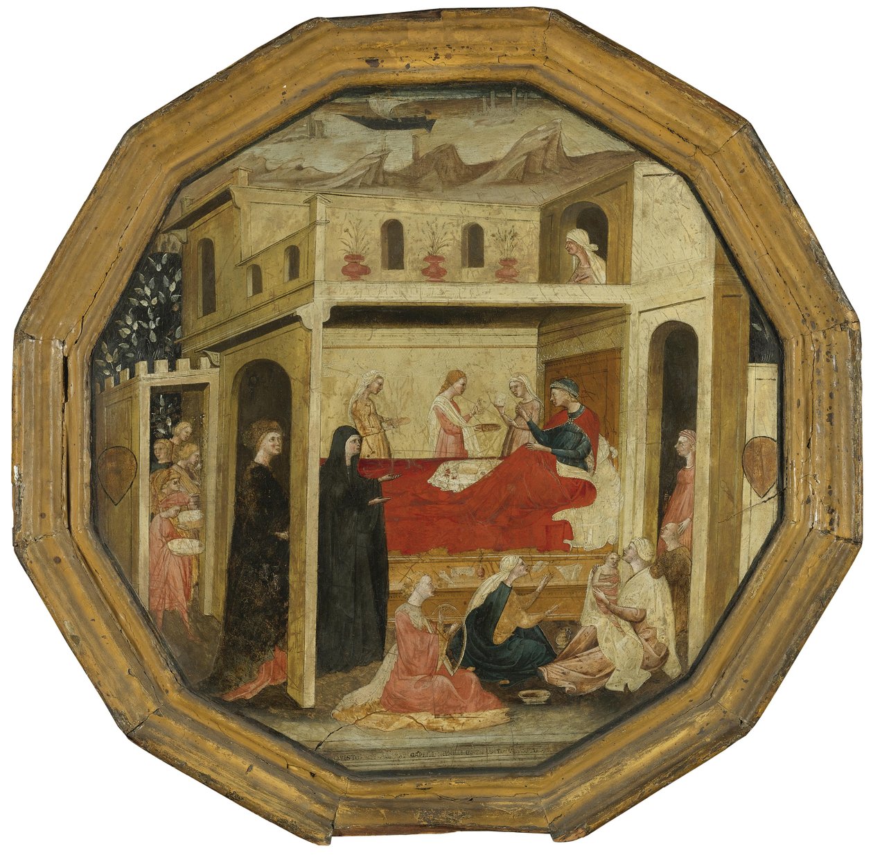 De Montauri Geboortelade door Bartolomeo di Fruosino