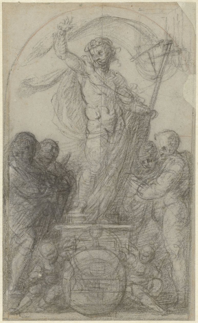 Christus als Salvator Mundi door Bartolommeo (Fra)