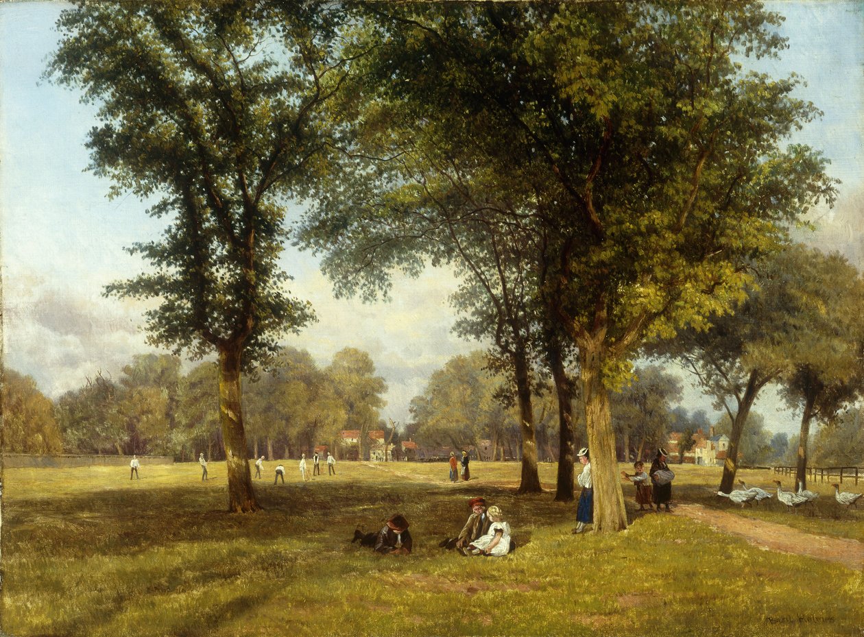 Middag nabij Sevenoaks, Kent door Basil Holmes