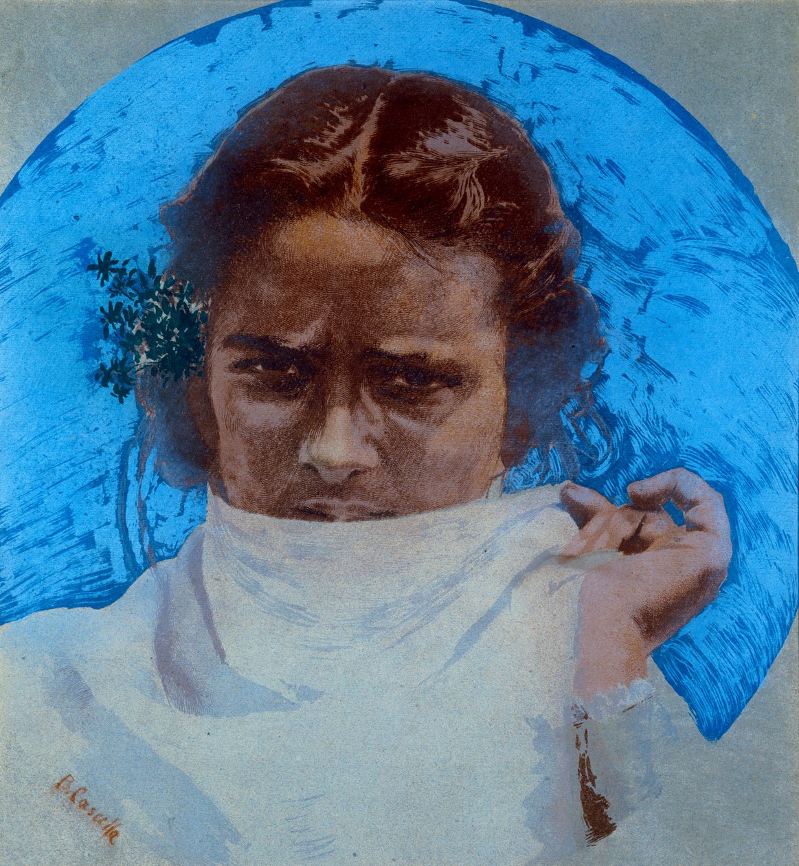 Berbervrouw door Basilio Cascella