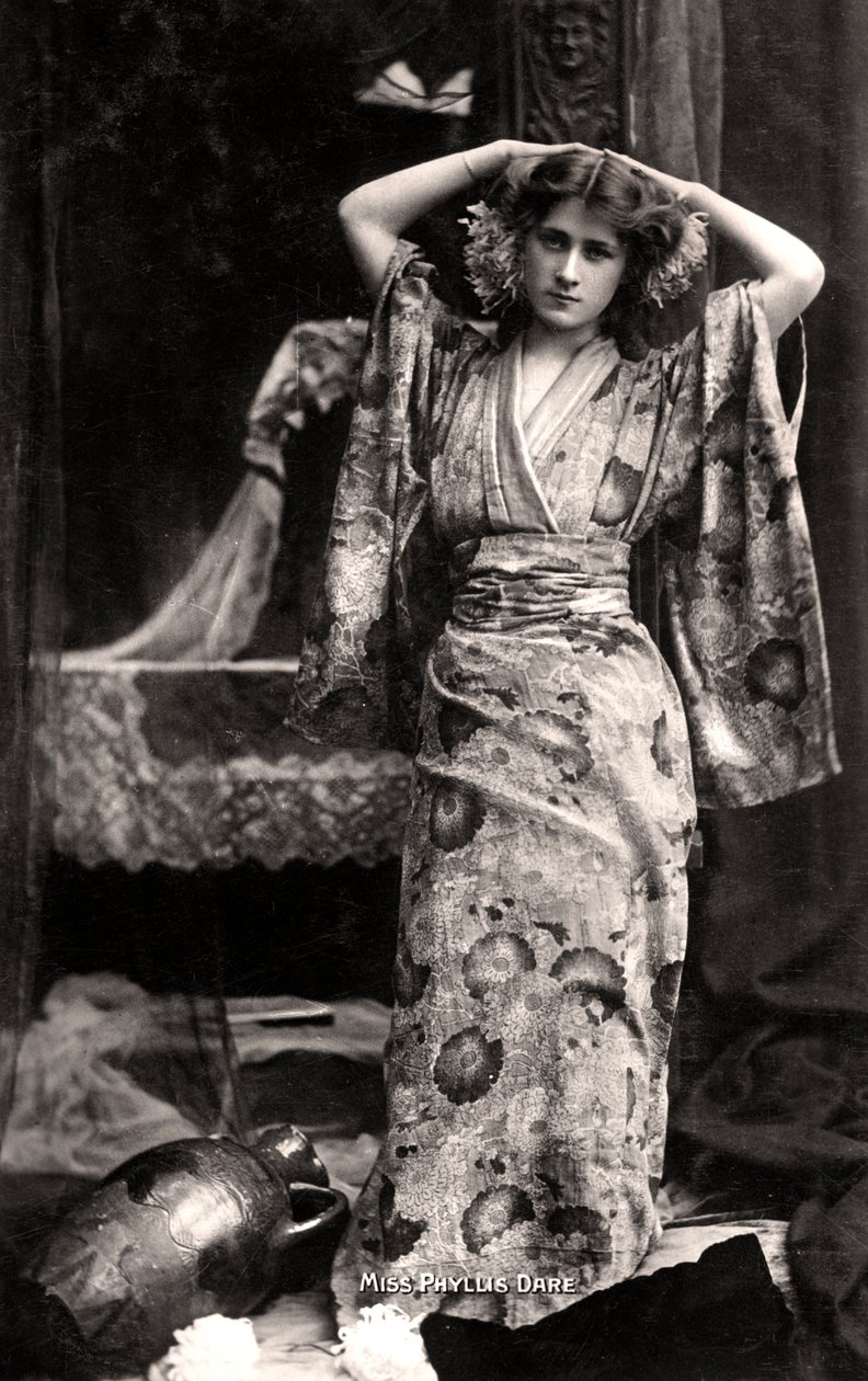 Phyllis Dare 1890-1975, Engelse actrice, 1906 door Bassano Studio