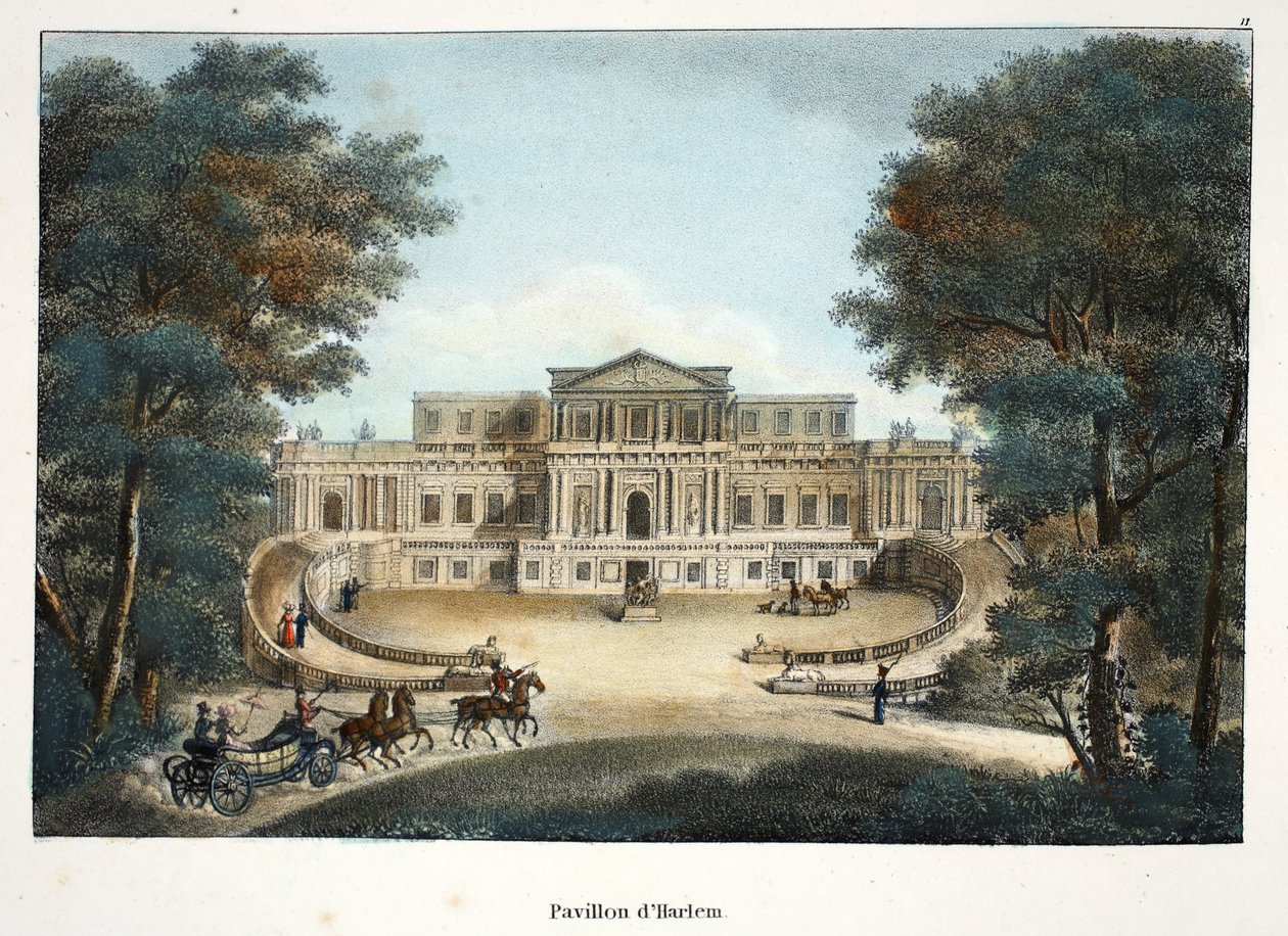 Paviljoen van Haarlem, ca. 1895 door Belgian School