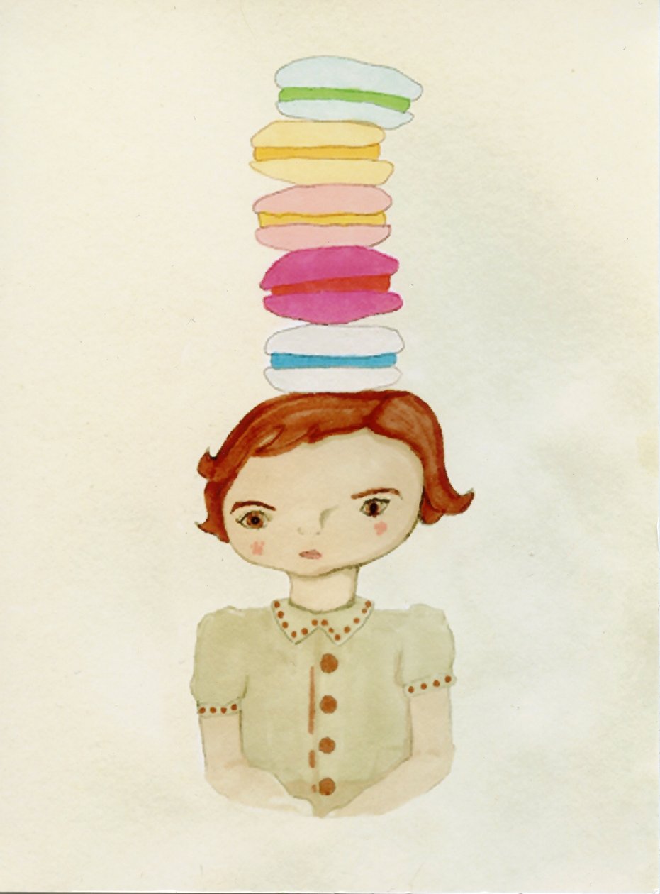 Macaroon Meisje door Bella Larsson