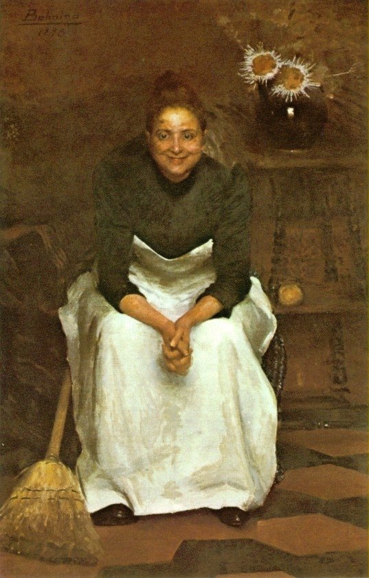De kletskous door Belmiro de Almeida