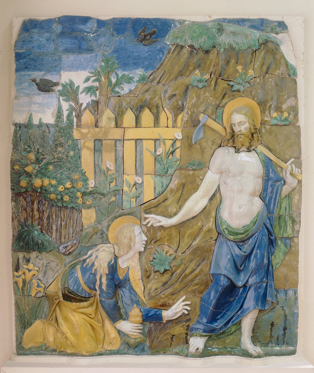 Noli me tangere door Benedetto workshop of Buglioni