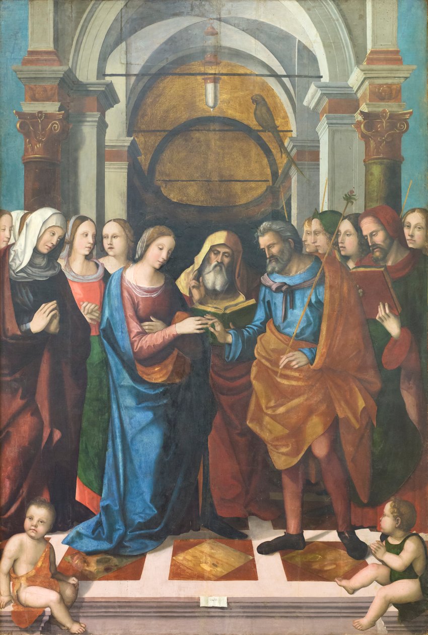 Het Huwelijk van de Maagd door Benedetto Coda