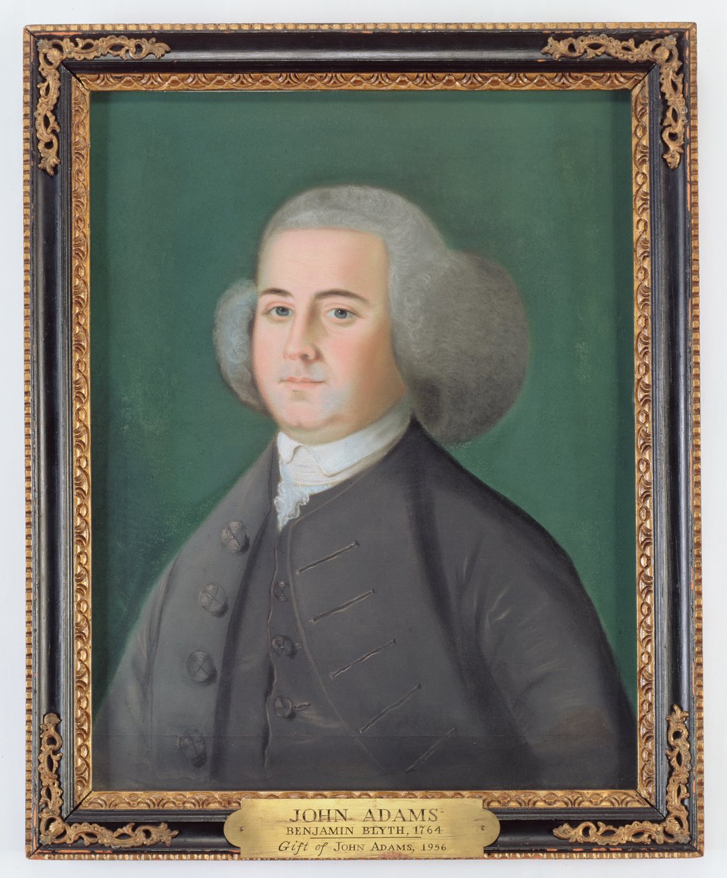 John Adams, ca. 1766 door Benjamin Blyth