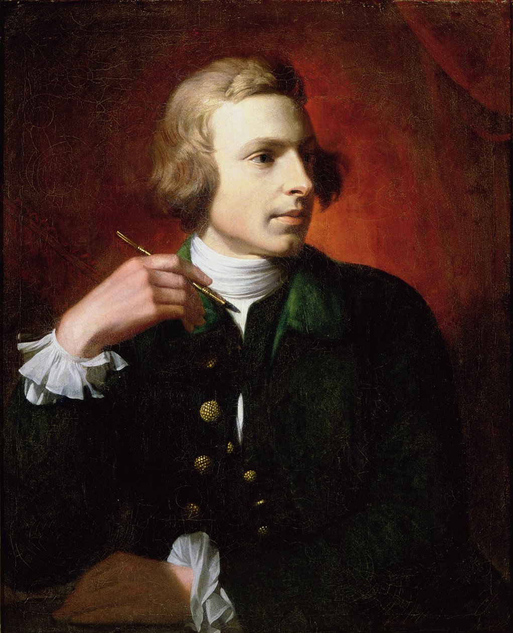 Portret van Charles Wilson Peale (1741-1827), 1767-9 door Benjamin West